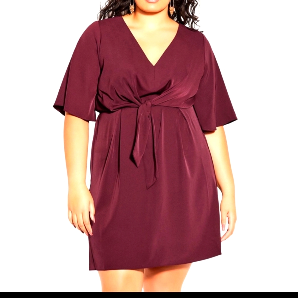CITY CHICKnot Front Dress